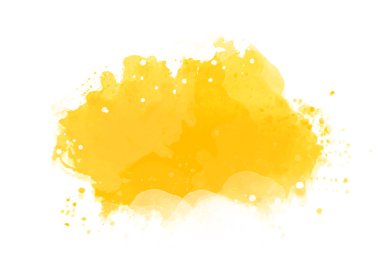 Sarı grafik renk düzeltme ekleri grafik fırça darbeleri etkisi arka plan tasarımlar öğesi 