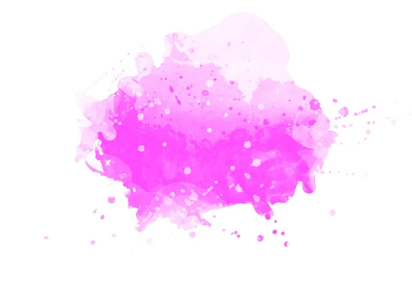 Фіолетовий Колір Води Патчі Графічних Мазків Пензля Ефект Фоновий Елемент — стокове фото