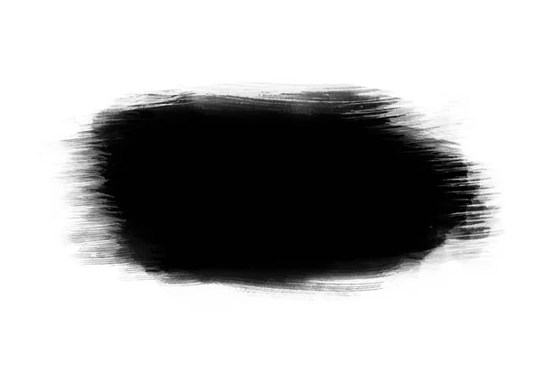 Svart Grafisk Färg Patchar Grafisk Brush Stroke Effekt Bakgrundselement Mönster — Stockfoto