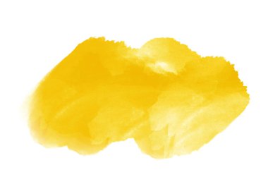 Sarı su renk düzeltme ekleri grafik fırça darbeleri etkisi arka plan tasarımlar öğesi 