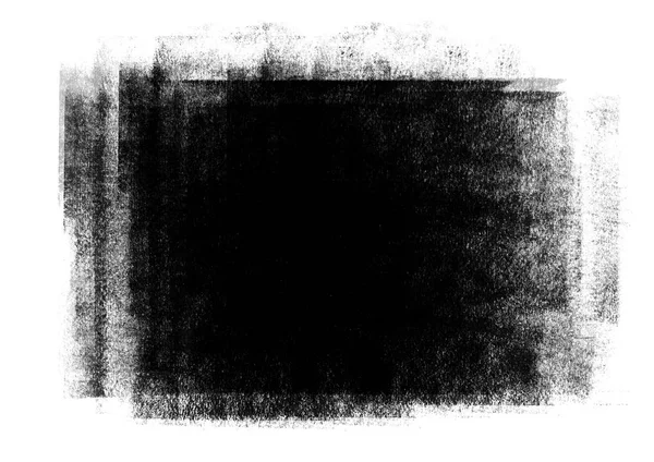 Czarny Kolor Patche Graficznych Pędzla Pociągnięć Efekt Tła Wzory Element — Zdjęcie stockowe