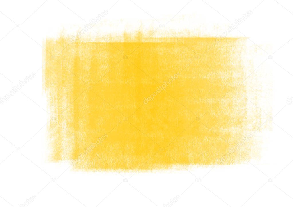 Yellow color patches graphic brush strokes effect background designs element 