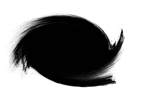 Черный Цвет Патчи Графические Мазки Эффект Фонового Дизайна Элемента — стоковое фото