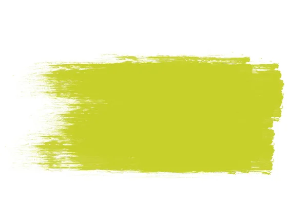 Hellgrüne Farbe Patches Grafische Pinselstriche Effekt Hintergrunddesigns Element — Stockfoto