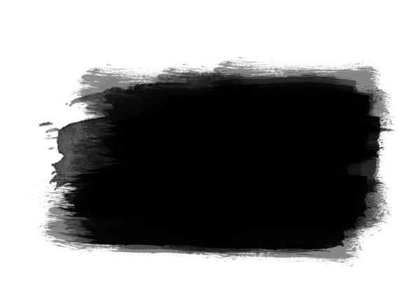 Чорний Колір Латки Графічні Мазки Ефект Фон Дизайн Елемент — стокове фото