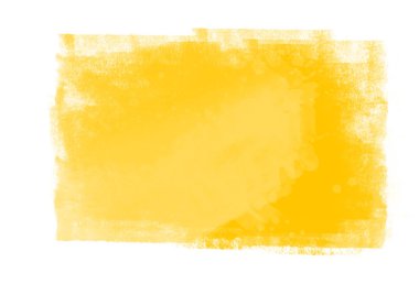 Yellow color graphic patches graphic brush strokes effect background designs element  clipart