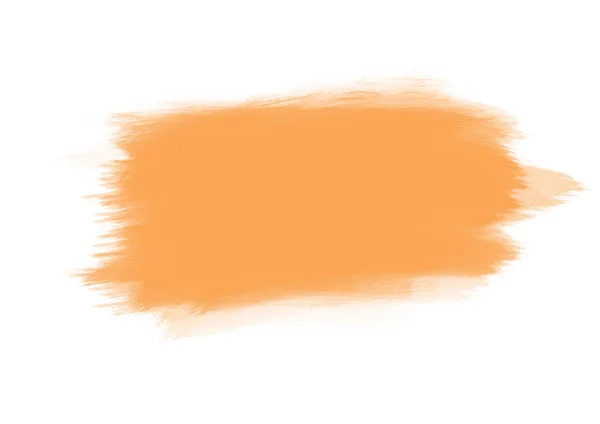 Orange Färg Grafisk Patchar Grafisk Brush Stroke Effekt Bakgrundselement Mönster — Stockfoto