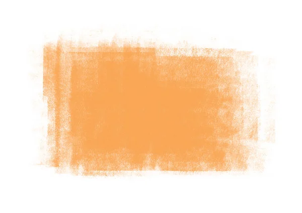 Orange Färg Grafisk Patchar Grafisk Brush Stroke Effekt Bakgrundselement Mönster — Stockfoto