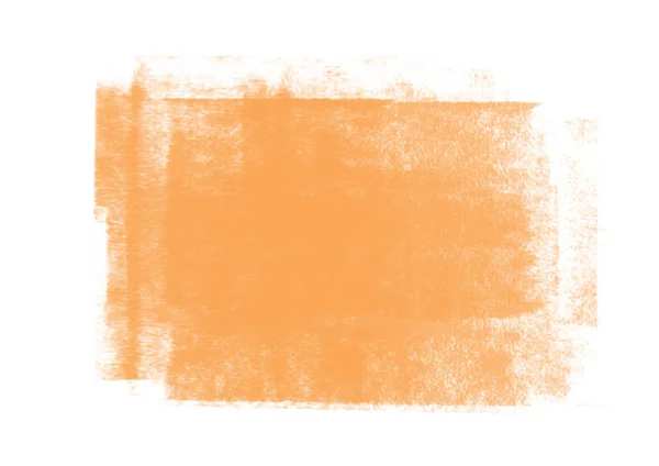 Orange Färg Grafisk Patchar Grafisk Brush Stroke Effekt Bakgrundselement Mönster — Stockfoto