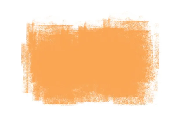 Orange Färg Grafisk Patchar Grafisk Brush Stroke Effekt Bakgrundselement Mönster — Stockfoto