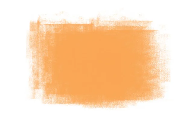 Orange Färg Grafisk Patchar Grafisk Brush Stroke Effekt Bakgrundselement Mönster — Stockfoto