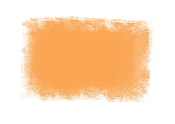 Orange Färg Grafisk Patchar Grafisk Brush Stroke Effekt Bakgrundselement Mönster — Stockfoto