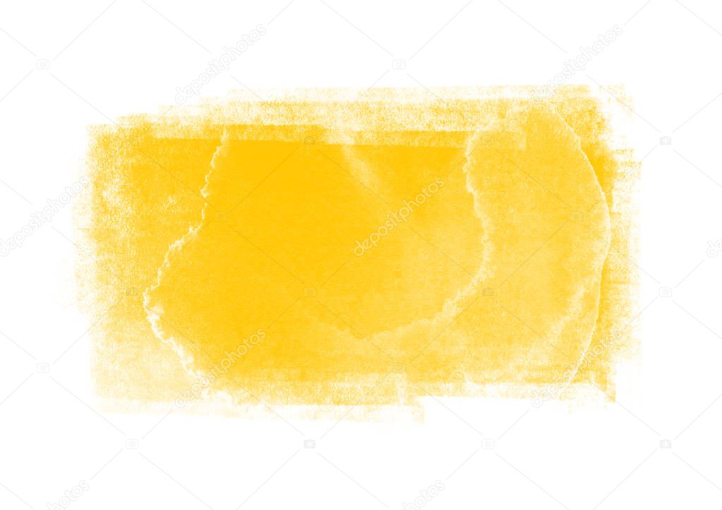 Yellow color graphic patches graphic brush strokes effect background designs element 