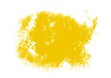 Sarı renk grafik yamalar grafik fırça darbeleri etkisi arka plan tasarımlar öğesi 