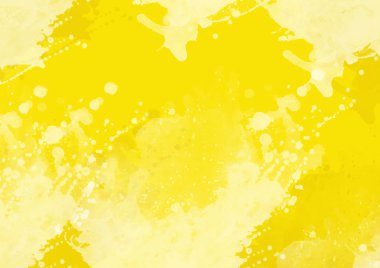 Sarı renk grafik yamalar grafik fırça darbeleri etkisi arka plan tasarımlar öğesi 