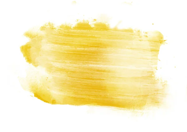 Żółty Kolor Graficzny Patche Graficzny Szczotka Uderzeń Efekt Tła Wzory — Zdjęcie stockowe
