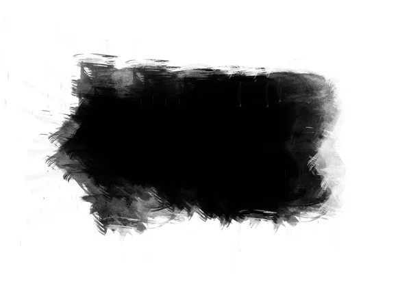 Siyah Renk Grafik Yamalar Fırça Darbeleri Etkisi Arka Plan Tasarımlar — Stok fotoğraf