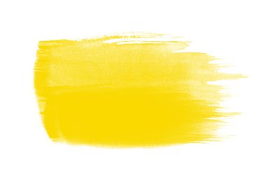 Sarı renk grafik yamalar fırça darbeleri etkisi arka plan tasarımlar öğesi 