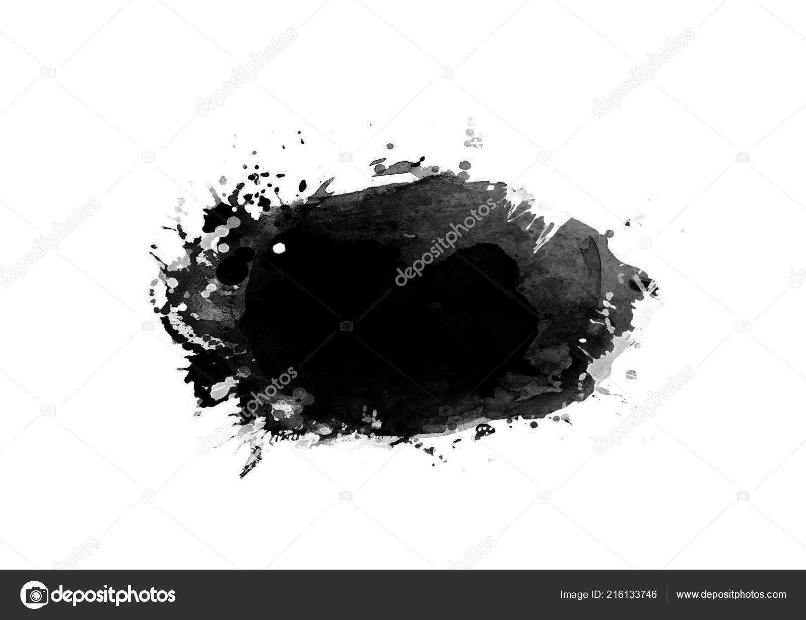 Black Graphic Color Patches Brush Strokes Effect Background Designs ...