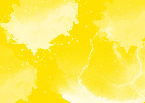 Parches Color Gráfico Amarillo Pinceladas Efecto Fondo Diseños Elemento — Foto de Stock