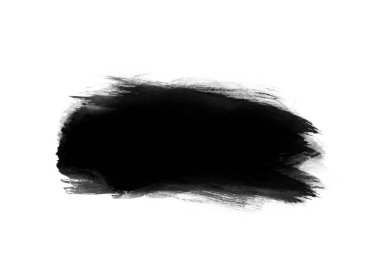 Siyah grafik renk yamaları fırça darbeleri arka plan tasarım ögesini etkiler 
