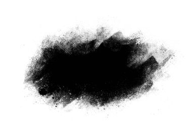 Siyah grafik renk yamaları fırça darbeleri arka plan tasarım ögesini etkiler 