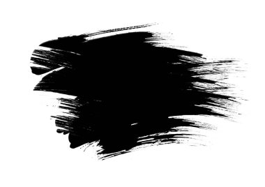 Siyah grafik renk yamaları fırça darbeleri arka plan tasarım ögesini etkiler 