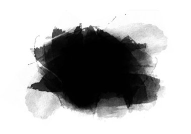 Siyah grafik renk yamaları fırça darbeleri arka plan tasarım ögesini etkiler 