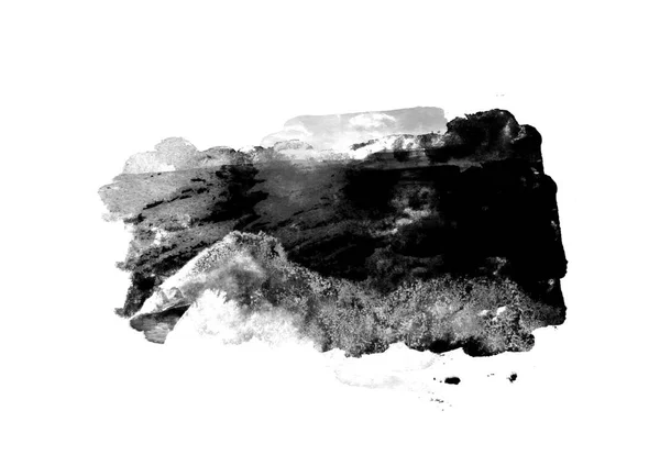 Siyah grafik renk yamaları fırça darbeleri arka plan tasarım ögesini etkiler 