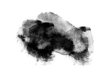 Siyah grafik renk yamaları fırça darbeleri arka plan tasarım ögesini etkiler 