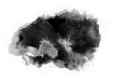 Siyah grafik renk yamaları fırça darbeleri arka plan tasarım ögesini etkiler 