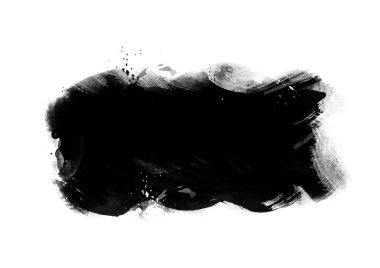 Siyah grafik renk yamaları fırça darbeleri arka plan tasarım ögesini etkiler 