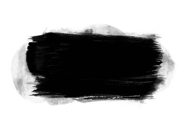 Siyah grafik renk yamaları fırça darbeleri arka plan tasarım ögesini etkiler 