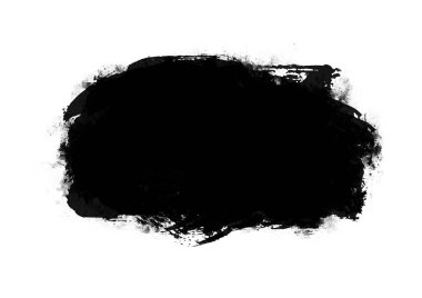 Siyah grafik renk yamaları fırça darbeleri arka plan tasarım ögesini etkiler 