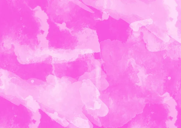 Roze Grafische Kleur Patches Penseel Streken Effect Achtergrond Ontwerpen Element — Stockfoto