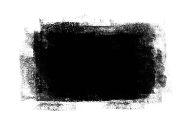 Černá Grafická Barva Záplaty Tahy Štětcem Efekt Pozadí Design Prvek — Stock fotografie