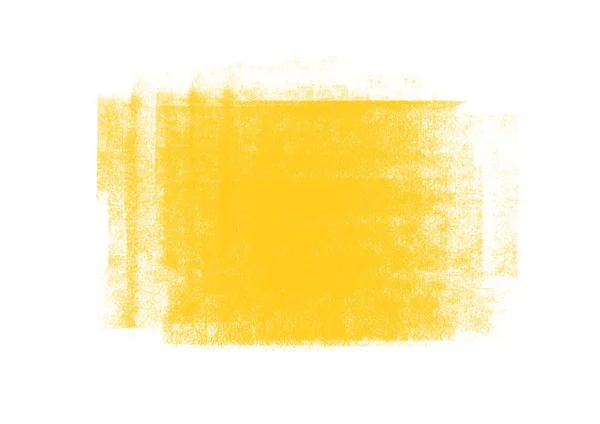 黄色图形颜色补丁画笔描边效果背景设计元素 — 图库照片