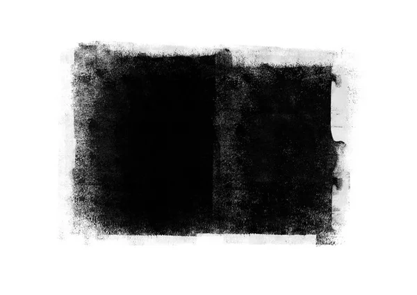 Colore Grafico Nero Patch Pennellate Effetto Sfondo Disegni Elemento — Foto Stock