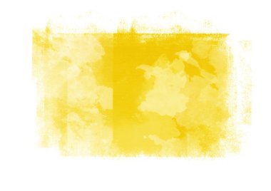 Sarı grafik renk düzeltme ekleri fırça darbeleri etkisi arka plan tasarımlar öğesi 