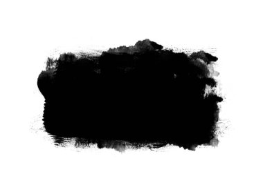 Siyah grafik renk yamaları fırça darbeleri arka plan tasarım ögesini etkiler