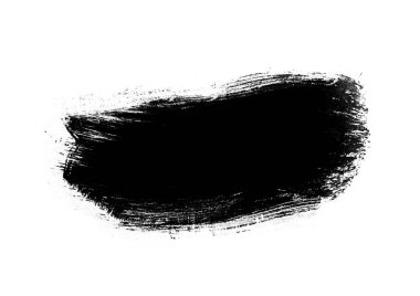 Siyah grafik renk yamaları fırça darbeleri arka plan tasarım ögesini etkiler