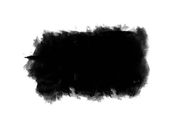 Color Gráfico Negro Parches Pinceladas Efecto Fondo Diseños Elemento — Foto de Stock