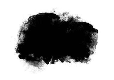 Siyah grafik renk yamaları fırça darbeleri arka plan tasarım ögesini etkiler