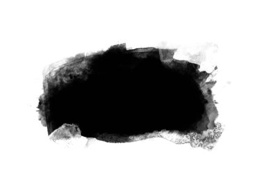 Siyah grafik renk yamaları fırça darbeleri arka plan tasarım ögesini etkiler