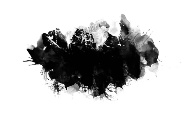 Färg patchar grafisk brush stroke effekt designelement för ba — Stockfoto