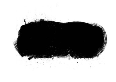 Siyah grafik renk yamaları fırça darbeleri arka plan tasarım ögesini etkiler 