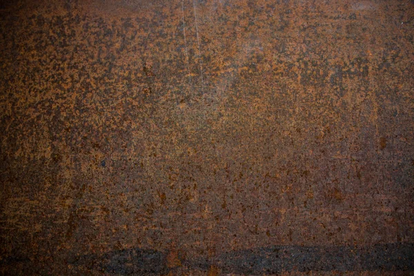 Oxidized Iron Texture Oxidized Iron Bottom — Stock Photo, Image