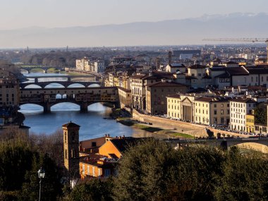 Floransa Arno Nehri ve Ponte Vechio