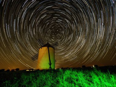 Bir yel değirmeni üzerinde Circumpolar