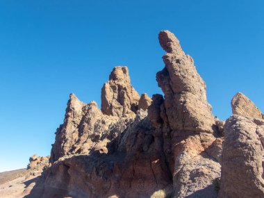 Los Roques ve Tenerife'deki El Teide Volkanı, Kanarya Adaları, İspanya